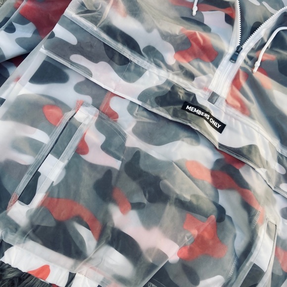 Members Only Translucent Jacket ❤️ - Picture 3 of 4